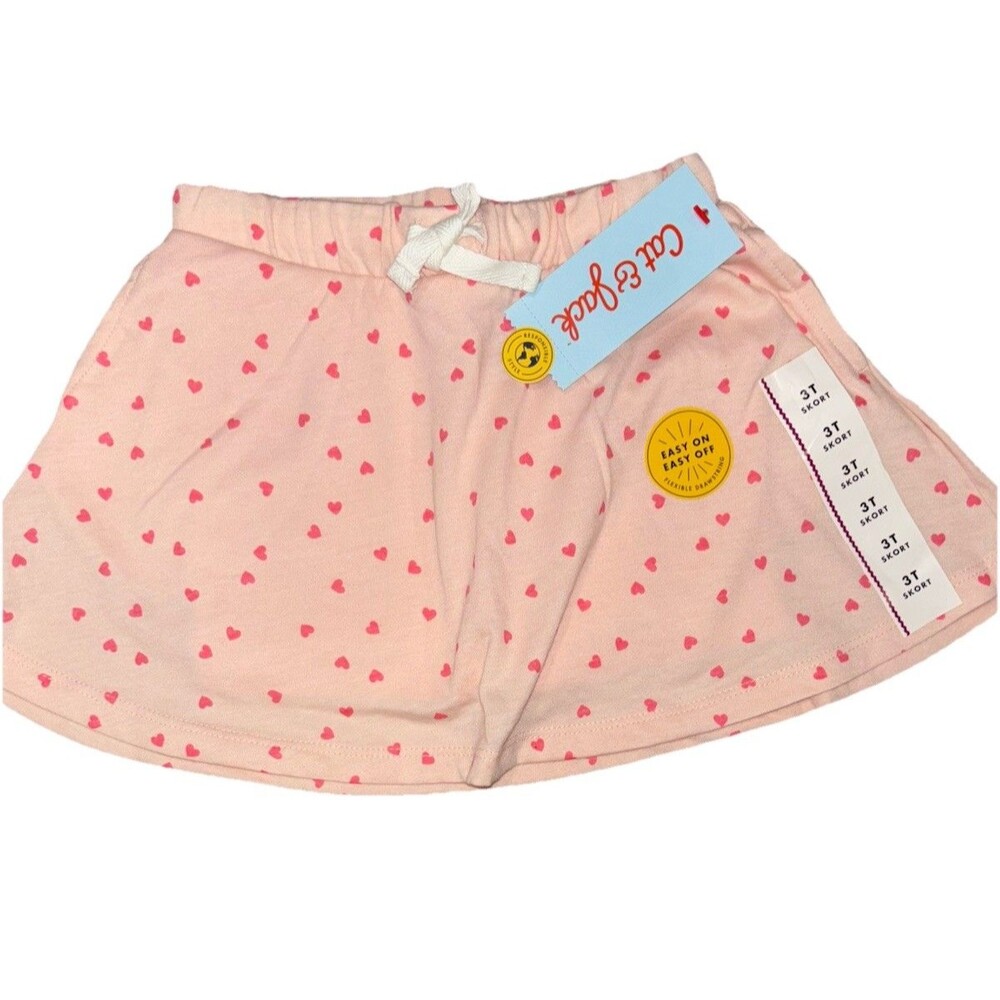Cat & Jack Baby Girl 4-Piece Clothing Lot 3T Cotton Blend Pink Purple Floral - Picture 5 of 5